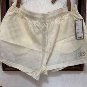 Women’s Umbro Ivory Checker Athletic Shorts